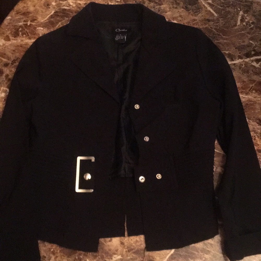 Women’s black blazer